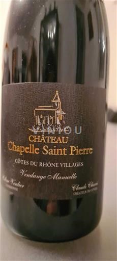 Rhônetal Côtes-du-Rhône-Dörfer Château Chapelle Saint Pierre 2023