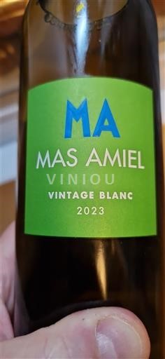 Roussillon Côtes-du-Roussillon Mas Amiel Vintage Blanc 2023