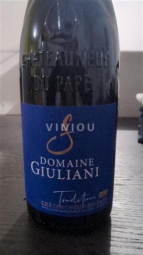 Vale do Ródano Châteauneuf-du-Pape Domaine Giuliani Tradition 2021