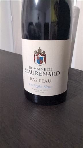 Rhônetal Rasteau Domaine Beaurenard Les Argiles Bleues 2021