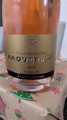 Champaña Champán Premier Cru Paques et Fils Rosé Sin añada