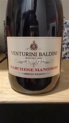 Emilia-Romagna Lambrusco Venturini Baldini Marchese Manodori Không niên vụ