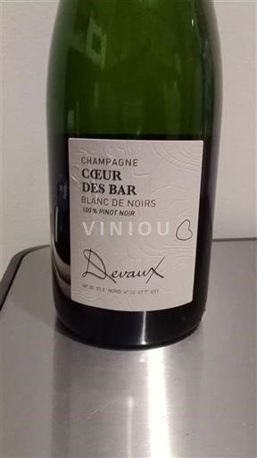 Champaña Champán Devaux Cœur des Bar Sin añada