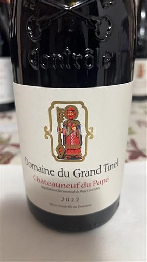 Vale do Ródano Châteauneuf-du-Pape Domaine Grand Tinel 2022