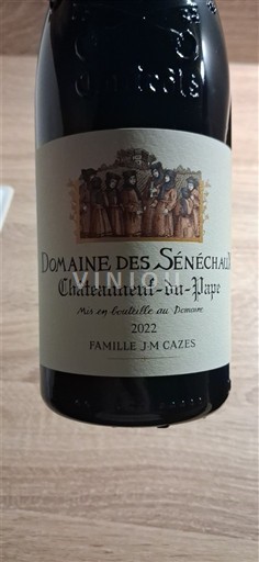 Valle del Ródano Châteauneuf-du-Pape. Domaine S Sénéchaux 2022