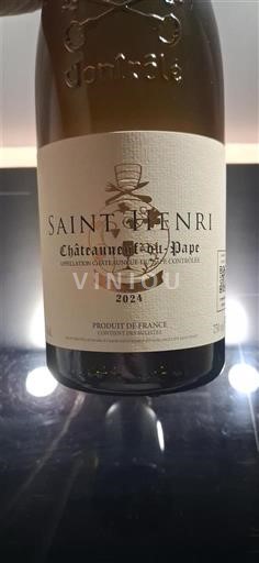Rhônen laakso Châteauneuf-du-Pape Saint Henri 2024