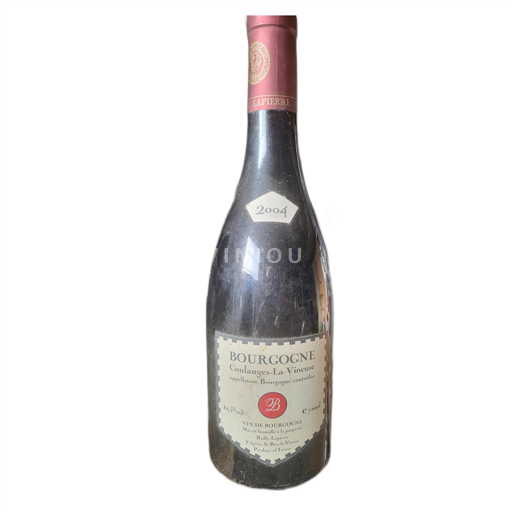 Burgundsko Nespecifikováno Bailly-Lapierre 2004