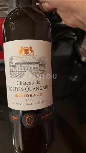 Bordeaux Château Bordes-Quancard 2015