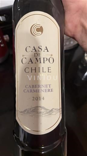 Thung lũng Maipo Maipo Central Casa de Campo Cabernet Carmenere 2014