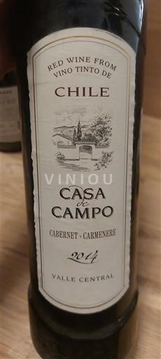 Lugina e Maipos Maipo Central Casa de Campo Cabernet Carmenere 2014