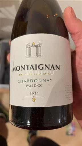 Víno Blanc sec Montaignan 2021 Francie Languedoc a Roussillon Pays d'Oc IGP