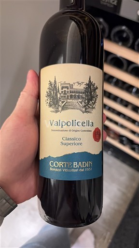 Wines Rouge sec Classico Superiore Corte Badin 2021 Italy Wines of Veneto Valpolicella DOC