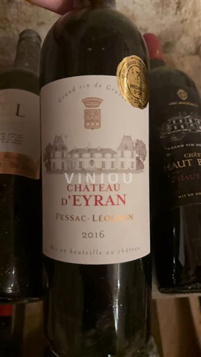 Бордо Пессак-Леоньян Château Eyran 2016