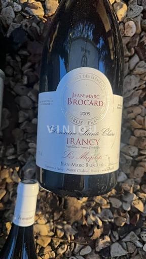 Bourgondië Irancy Jean-Marc Brocard Domaine Sainte Claire Les Mazelots 2005