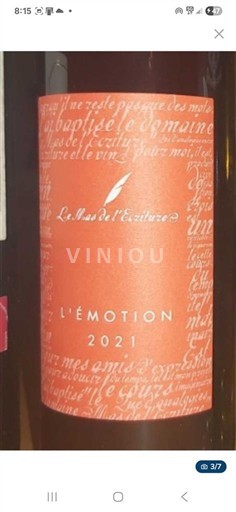 Langvedok Terrasses-du-Larzac Le Mas de l'Écriture L'Émotion 2021