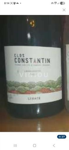 Vine Rouge sec STRATE Clos Constantin 2020 Frankrig Languedoc AOC