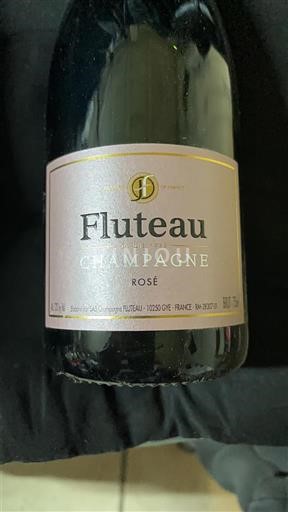 Champaña Champán Fluteau Rosé de Saignée 2024