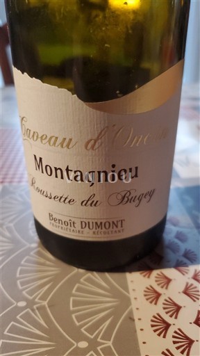 Savoie và Bugey Roussette-de-bugey Caveau d'Ombre Montagnieu 2023