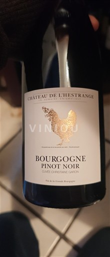 Bourgogne Château L'Hestrange Christiane Gandon Icke årgångsbetecknad