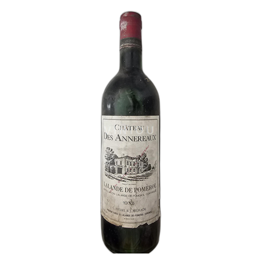 Bordeaux Lalande-de-Pomerol Château des Annereaux 1975