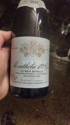 Burgundy Unspecified Premier Cru Paul Garaudet Le Meix Bataille 2019