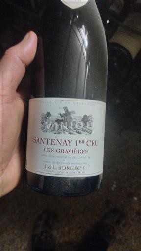 Bourgondië Niet gespecificeerd Premier Cru E. et E. Borguêt Les Gravières 2018