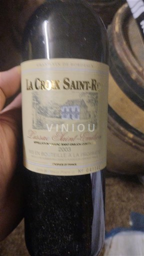 Bordeaux Bordeaux Supérieur La Croix Saint-Roc 2003