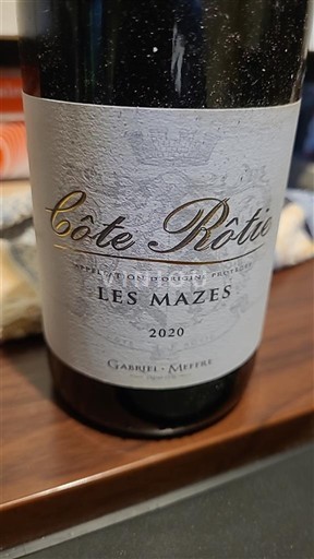 Rhône-dalen Côte-rôtie Gabriel Meffre Les Mazes 2020