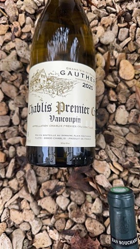Burgundsko Chablis Premier Cru Domaine Gautheron Vaucoupin 2020