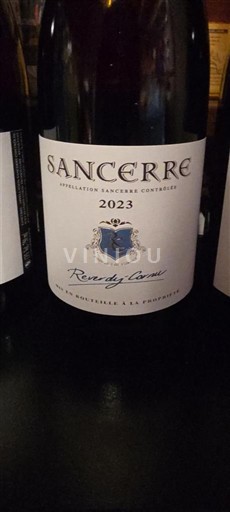 Weine Rouge sec Roverdy Cornu 2023 Frankreich Loiretal Sancerre AOC