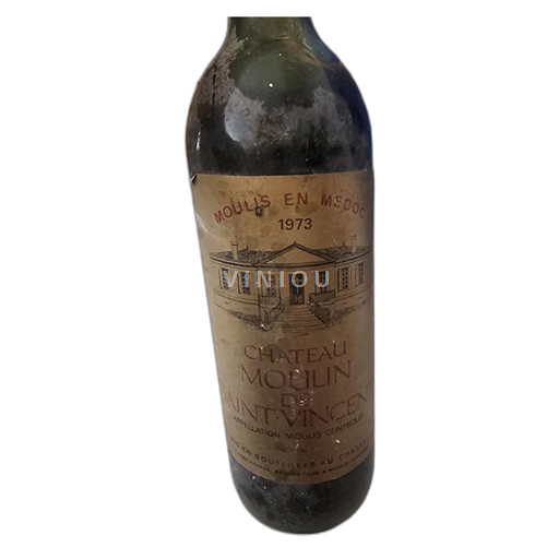 Burdeos Moulis-en-Médoc Château Moulin de Saint-Vincent 1973