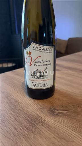 Alsasko Gewürztraminer Vendanges Tardives Schiele Vieilles Vignes Gewurztraminer 2022