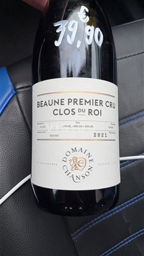 Burgundsko Beaune Premier Cru Domaine Chanson Clos du Roi 2021