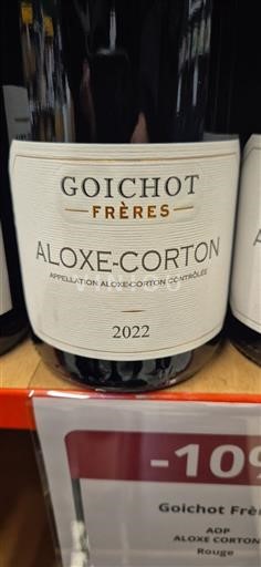 Vini Rouge sec Goichot Frères 2022 Francia Borgogna Aloxe-Corton AOC