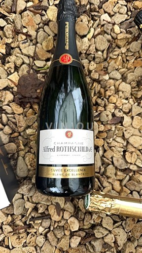 Champaña Champán Alfred Rothschild Excellence Blanc de Blancs Sin añada