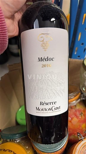 Bordeaux Médoc Mouton Cadet Réserve 2016