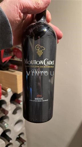 Bordeaux Médoc Mouton Cadet Réserve 2016