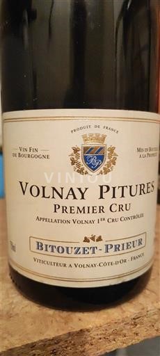 Borgoña Volnay Premier Cru Bitouzet-Prieur Volnay Pitures Premier Cru Sin añada