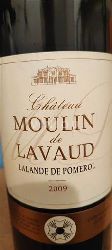 Burdeos Lalande-de-Pomerol Château Moulin de Lavaud 2009
