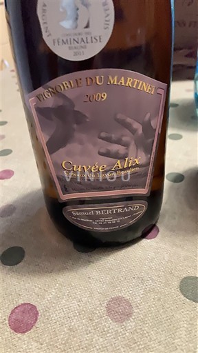 Dolina Loare Coteaux-du-Layon Vignoble du Martinet Alix 2009