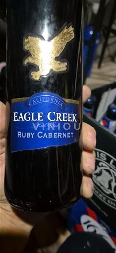 Kalifornijske AVA Ni doloceno Eagle Creek Ruby Cabernet Neleten.