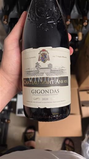 Valle del Rodano Gigondas Château Saint-André 2020