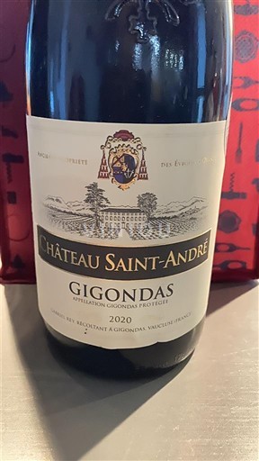 Thung lũng Rhône Gigondas Château Saint-André 2020