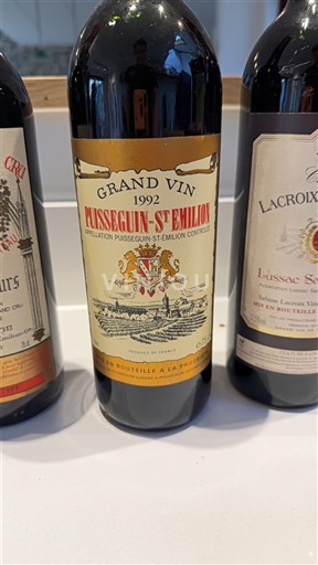 Bordeaux Puisseguin-saint-émilion Grand Vin 1992