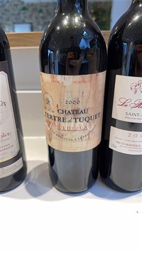 Burdeos Bordeaux Château Tertre de Tuquet 2000