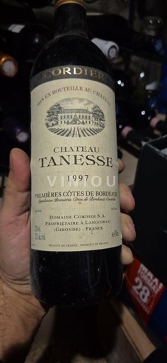 Bordeaux Prve obale Bordeauxa Château Tanesse 1997