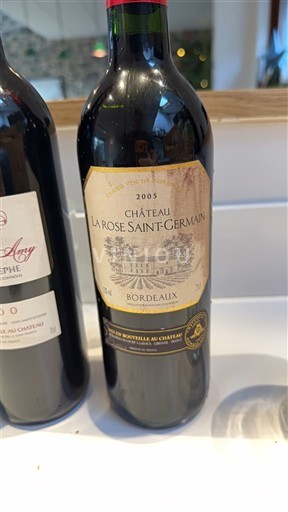 Bordeaux Château La Rose Saint-Germain 2005