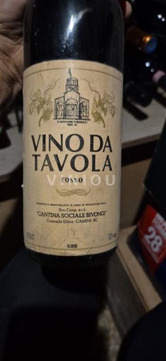 Calabre Cantina Sociale Bivongi Vino Da Tavola Rosso Non Millésimé