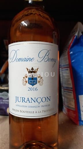 Jugozahod Jurançon Domaine Bory 2016