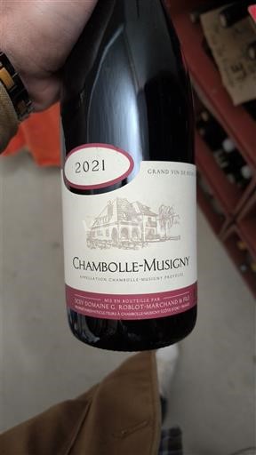Bourgondië Chambolle-Musigny Domaine G. Roblot-Marchand & Fils 2021